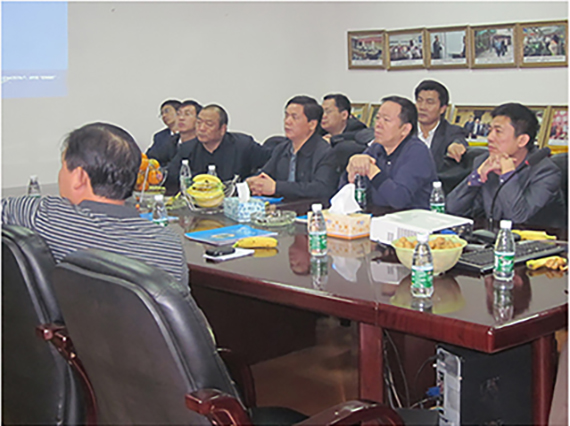 國(guó)家煤監(jiān)局科技裝備司副司彎效杰先生一行蒞臨我公司視察工作