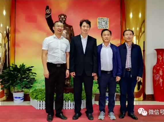 湖南省政府副秘書長、辦公廳主任陳仲伯一行蒞臨【湘潭恒欣】指導(dǎo)工作