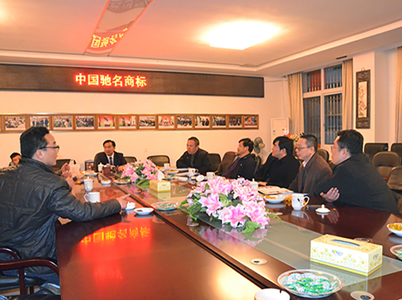 湖南省經(jīng)信委中小企業(yè)局局長黃學(xué)工等領(lǐng)導(dǎo)一行蒞臨湘潭恒欣