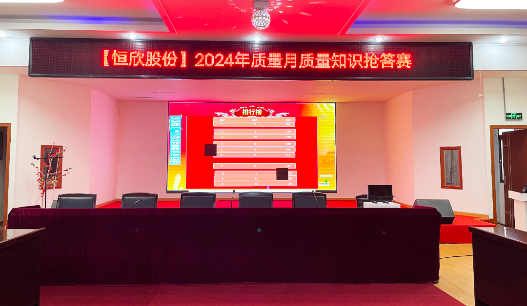 我司開(kāi)展“質(zhì)量月”系列活動(dòng)