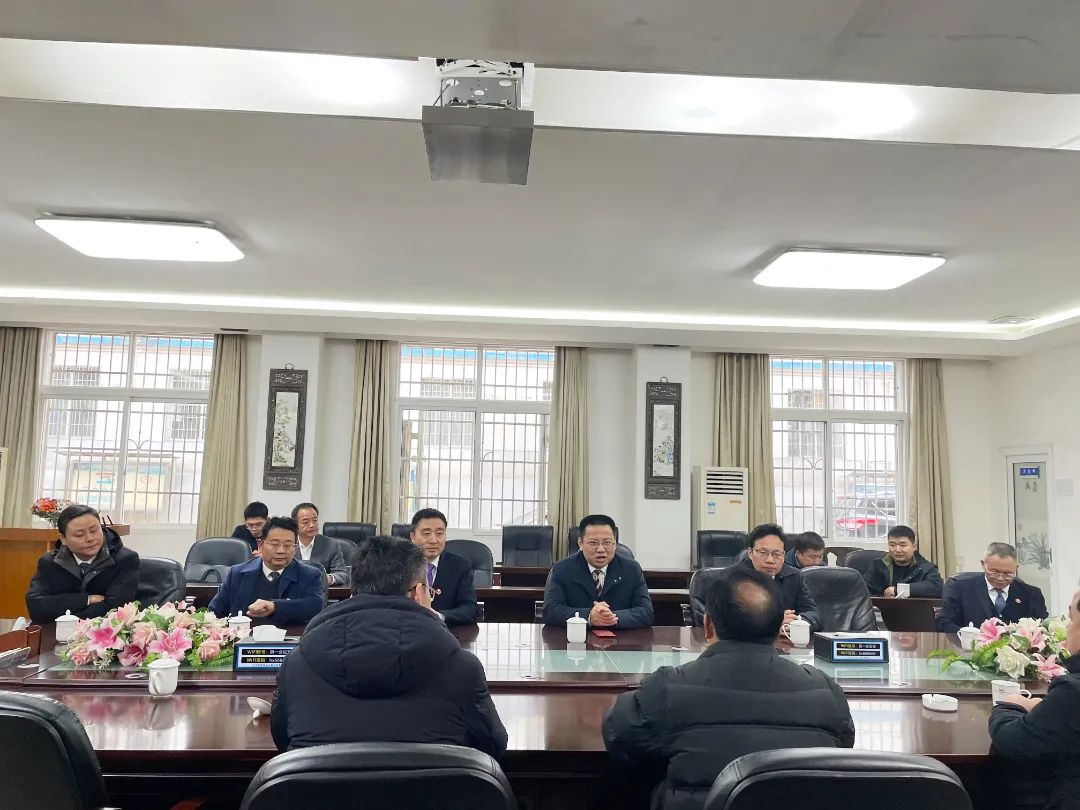 韶山市委市政府領(lǐng)導一行新年慰問【恒欣股份】